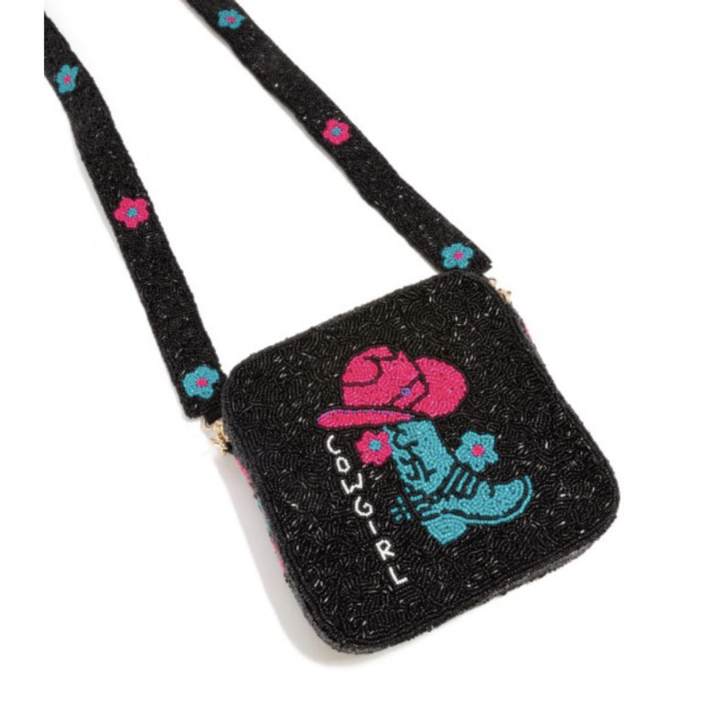 “She’s Gone Country” Seed Beaded Bag